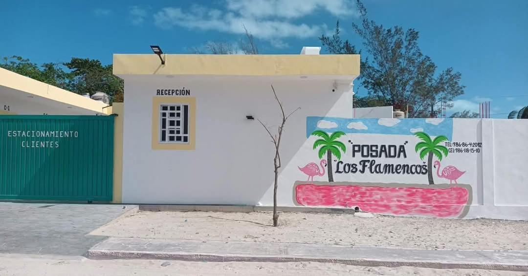 Posada Los Flamencos Las Coloradas Yucatan Yuluc المظهر الخارجي الصورة